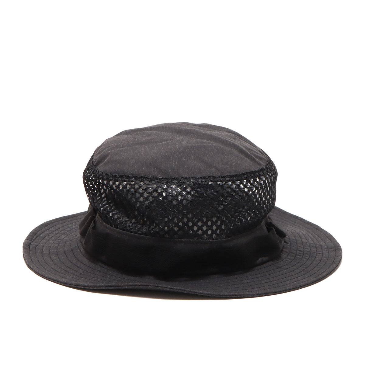 THE NORTH FACE PURPLE LABEL Polyester Linen Field Hat Black 23SS-Iの画像