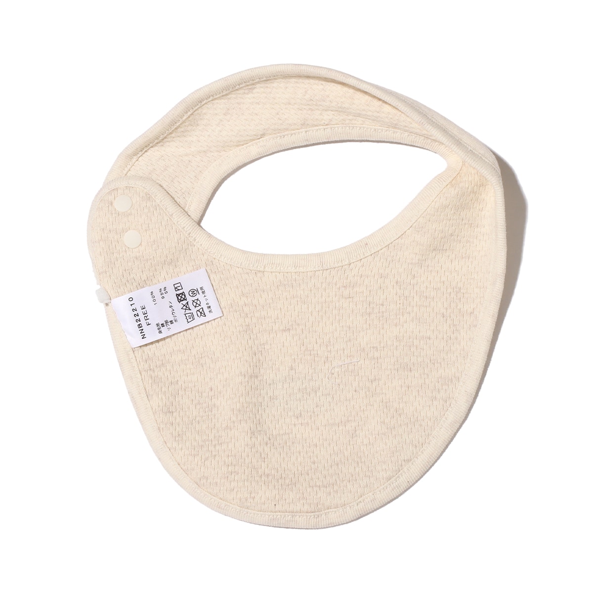 THE NORTH FACE BABY BIB オートミール 22FW-Iの画像