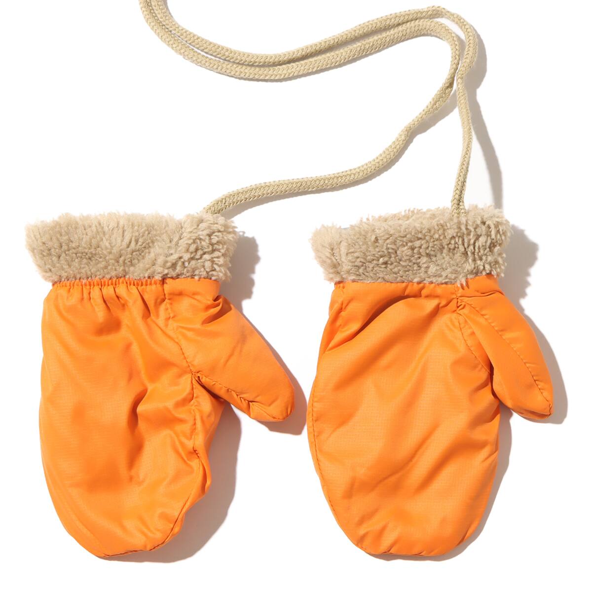 THE NORTH FACE BABY REVERSIBLE COZY MITT マンダリン 23FW-Iの画像