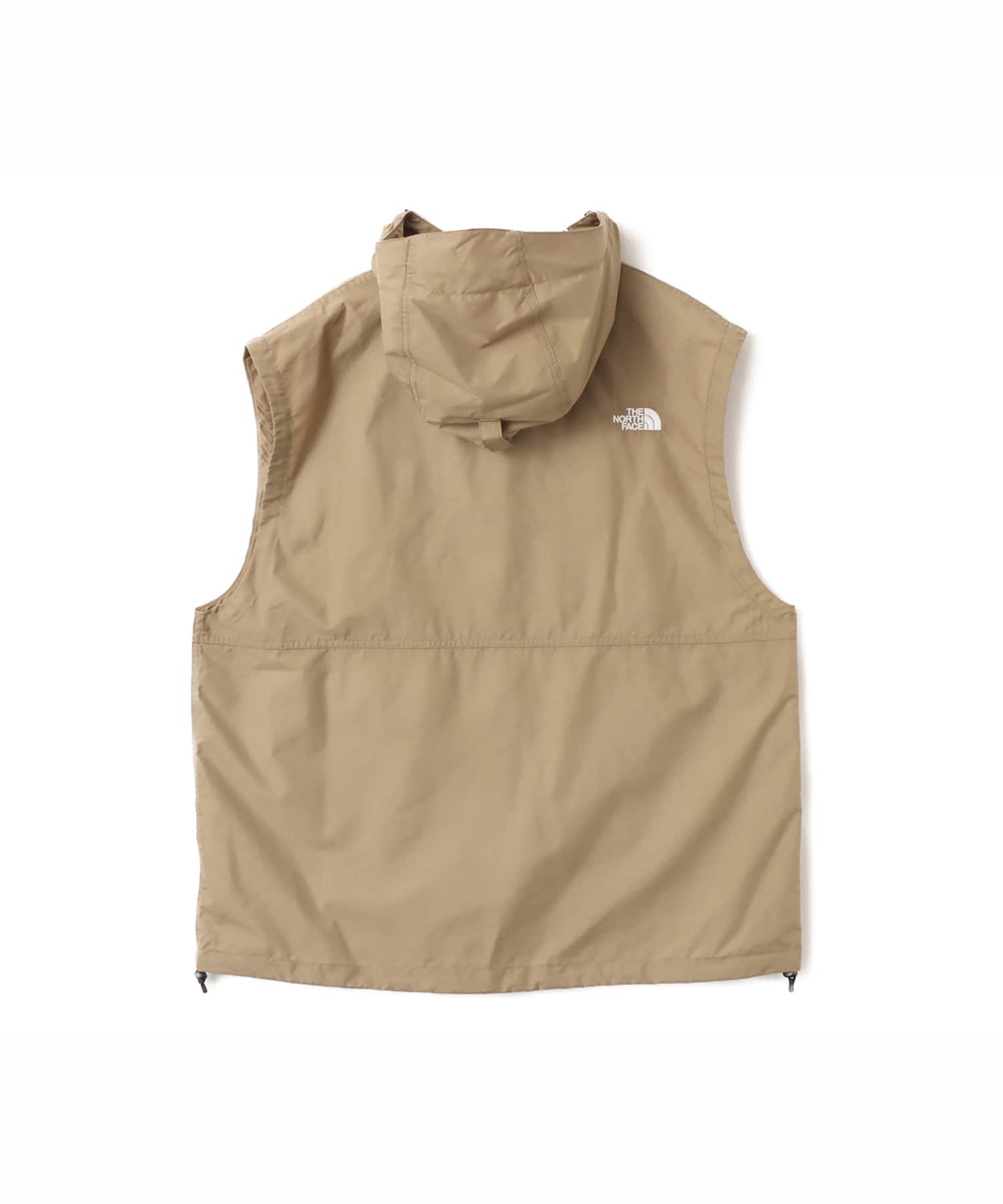 THE NORTH FACE Compact Hooded Vest クラシックカーキの画像
