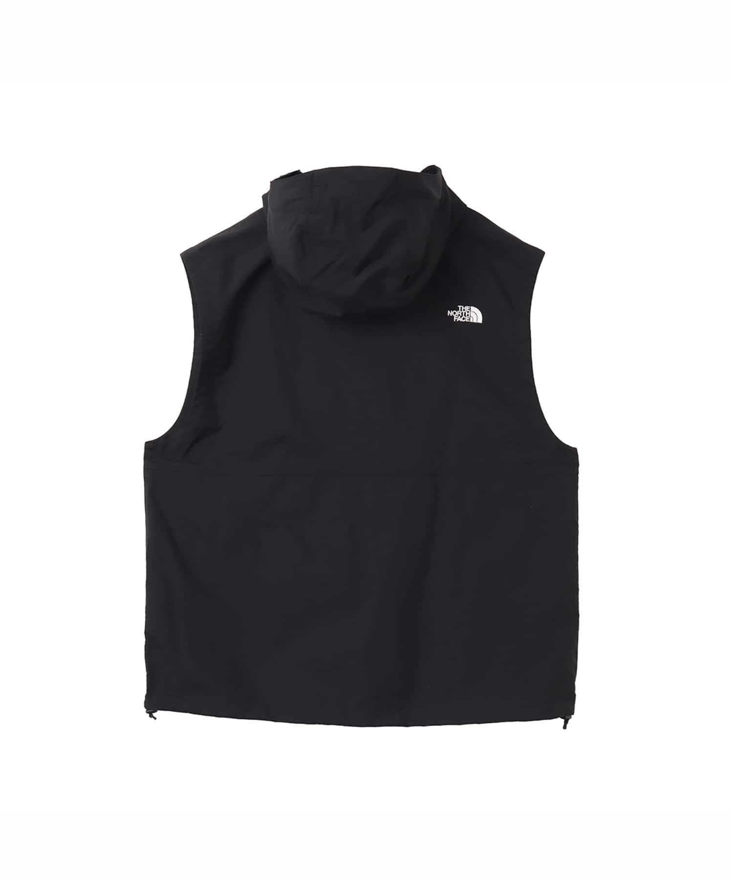 THE NORTH FACE Compact Hooded Vest ブラックの画像