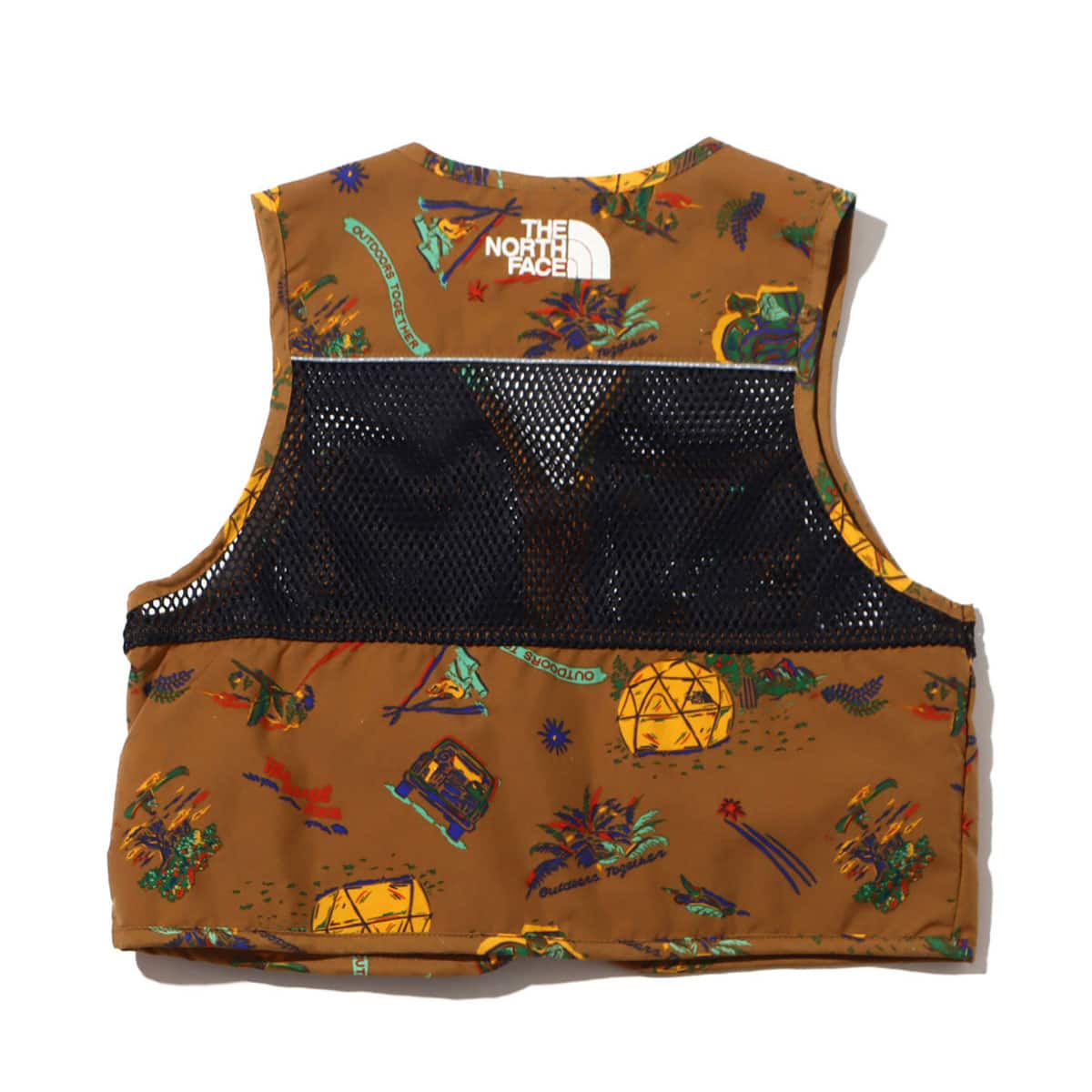 THE NORTH FACE ADVENTURE VEST TNFキャンプブラウン 23SS-Iの画像