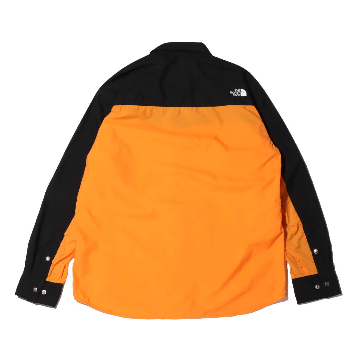 THE NORTH FACE L/S NUPTSE SHIRT LIGHT EXVELANCE ORANGE 21SS-I