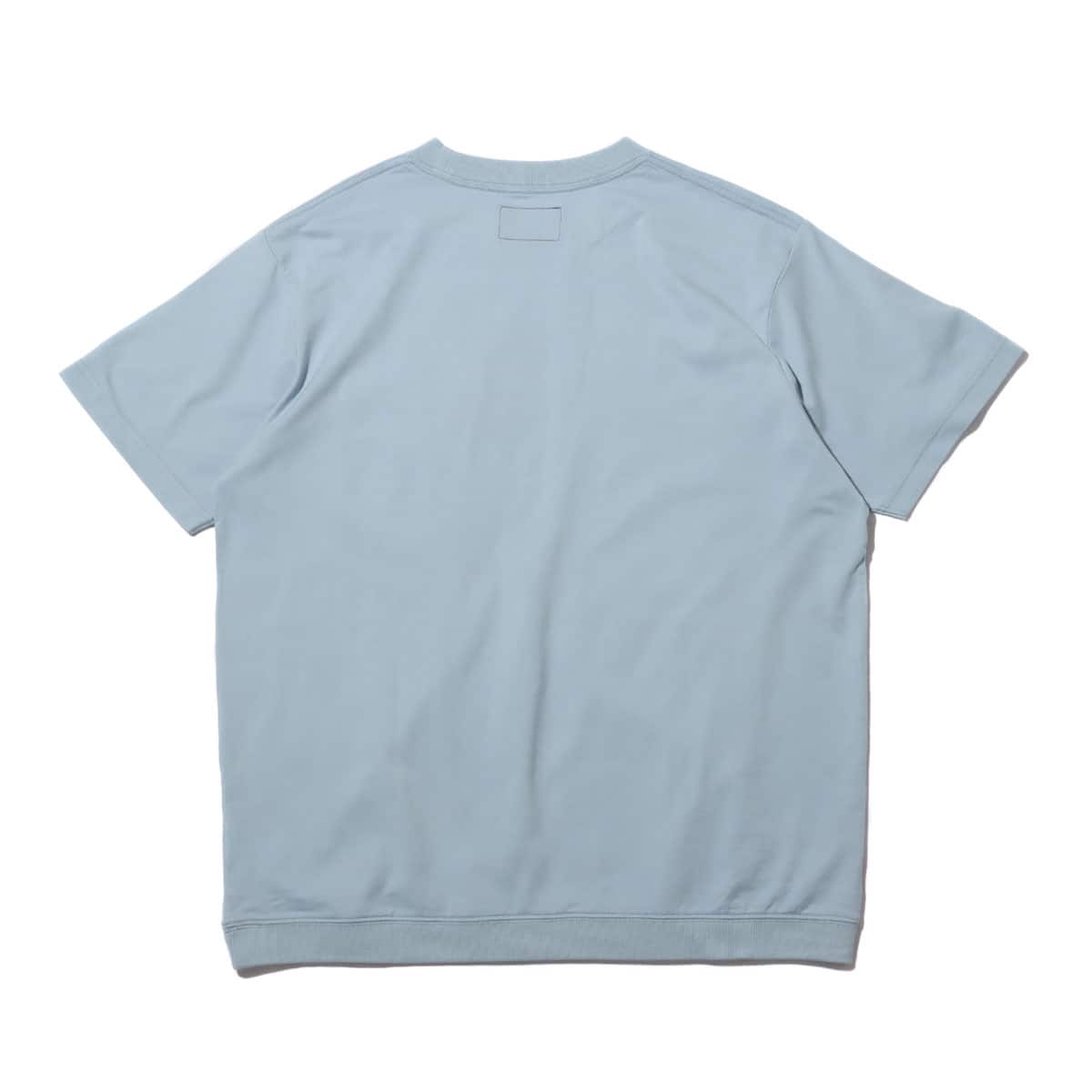 THE NORTH FACE PURPLE LABEL High Bulky H/S Pocket Tee Steel Blue