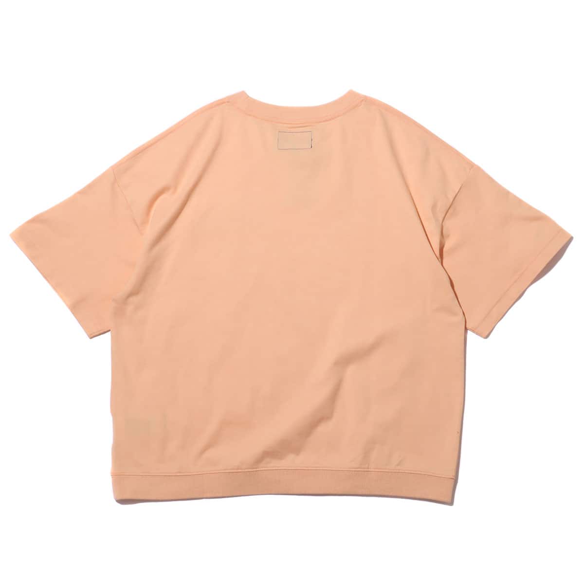 THE NORTH FACE PURPLE LABEL High Bulky H/S Pocket Tee Salmon Pink 21SS-I