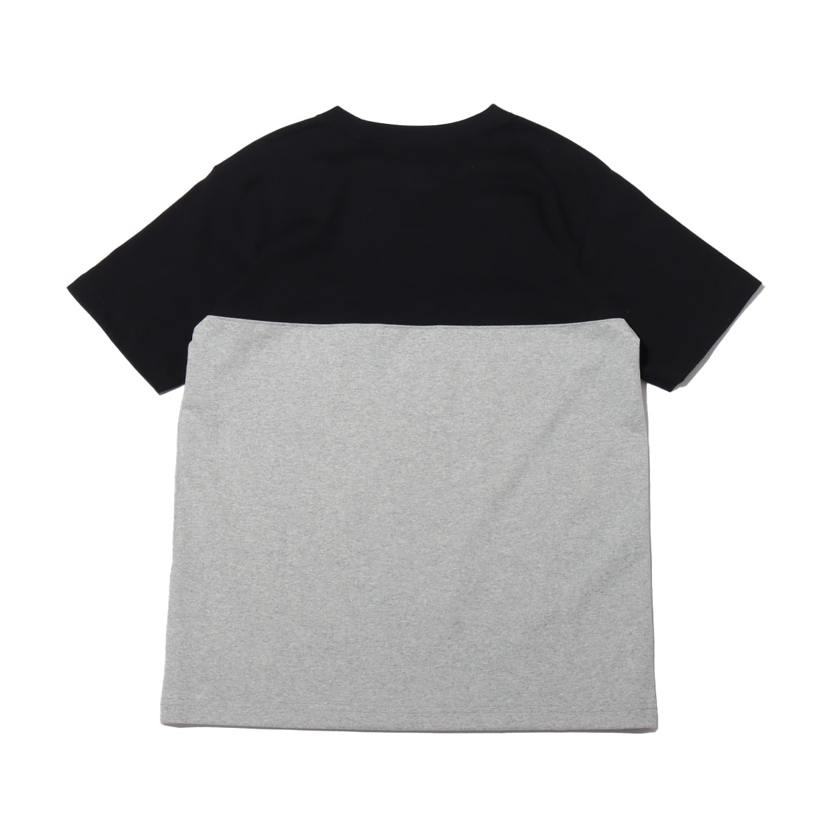 THE NORTH FACE S/S 2 TONE POCKET TEE BLACK/MIX GRAY 22SS-I