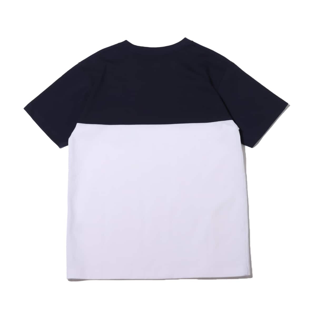 THE NORTH FACE S/S 2 TONE POCKET TEE TNF NAVY/WHITE 21SS-Iの画像