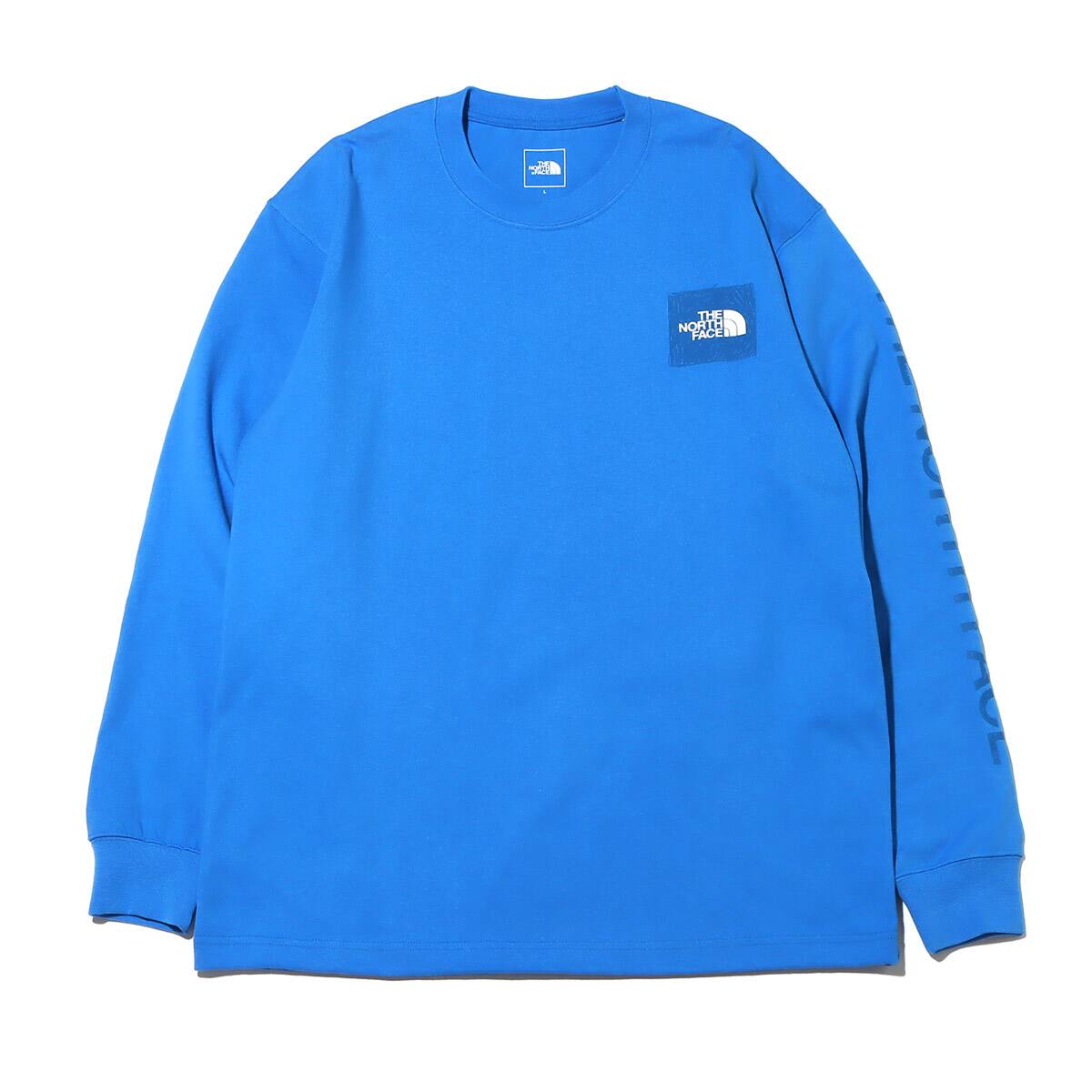 THE NORTH FACE L/S SLEEVE GRAPHIC TEE スーパーソニックブルー 23SS-I