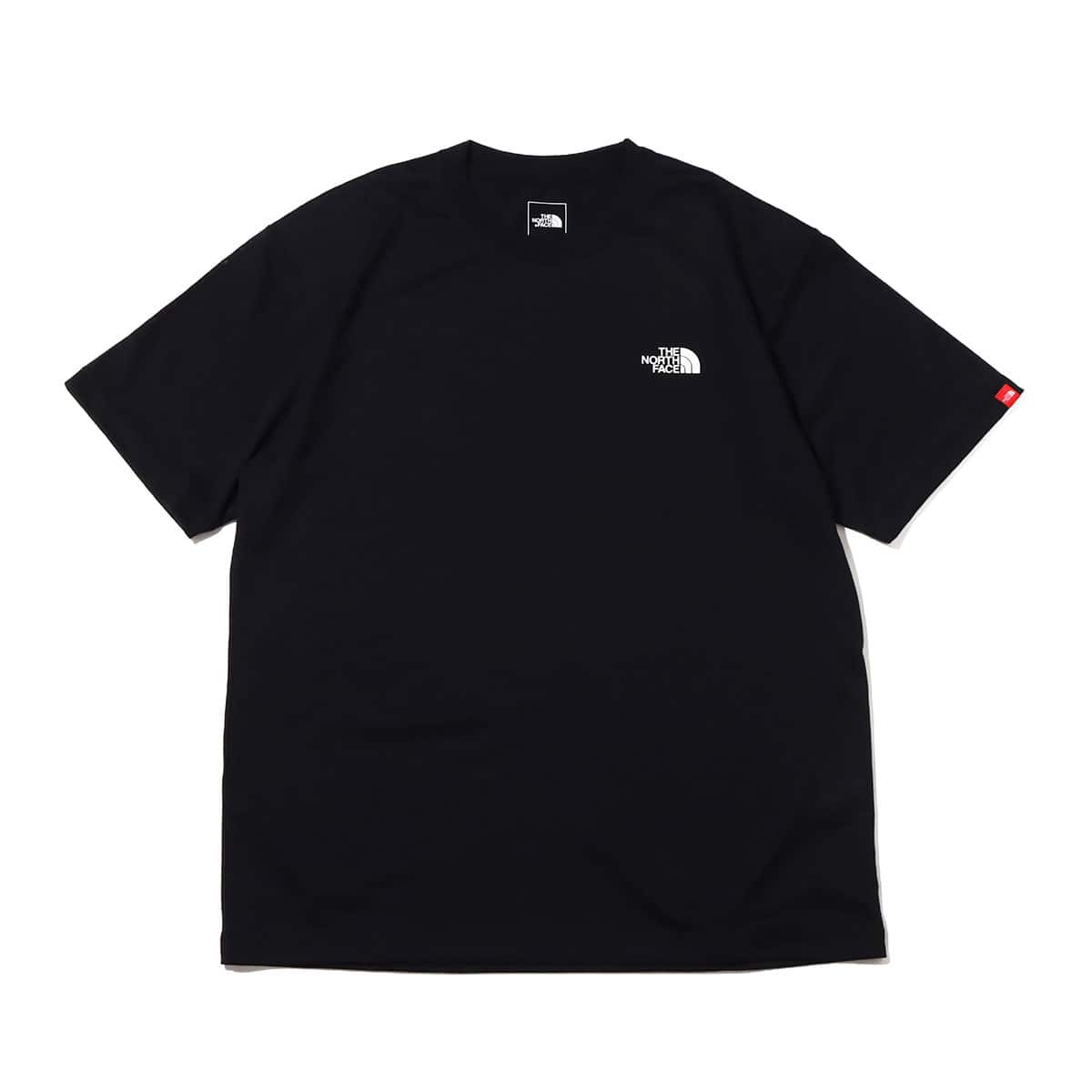 THE NORTH FACE S/S SQUARE CAMOUFLAGE TEE BLACK 23SS-Iの画像