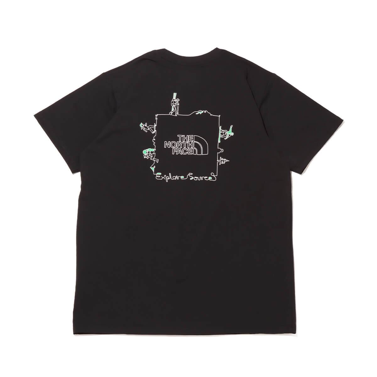 THE NORTH FACE S/S Explore Source Circulation Tee ブラック2 24SS-Iの画像