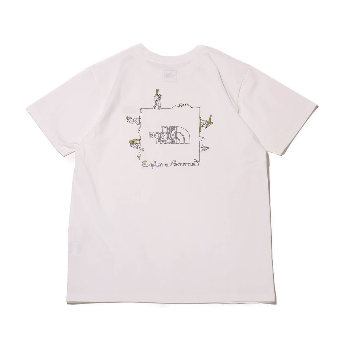 THE NORTH FACE S/S Explore Source Circulation Tee ホワイト2 24SS-Iの画像