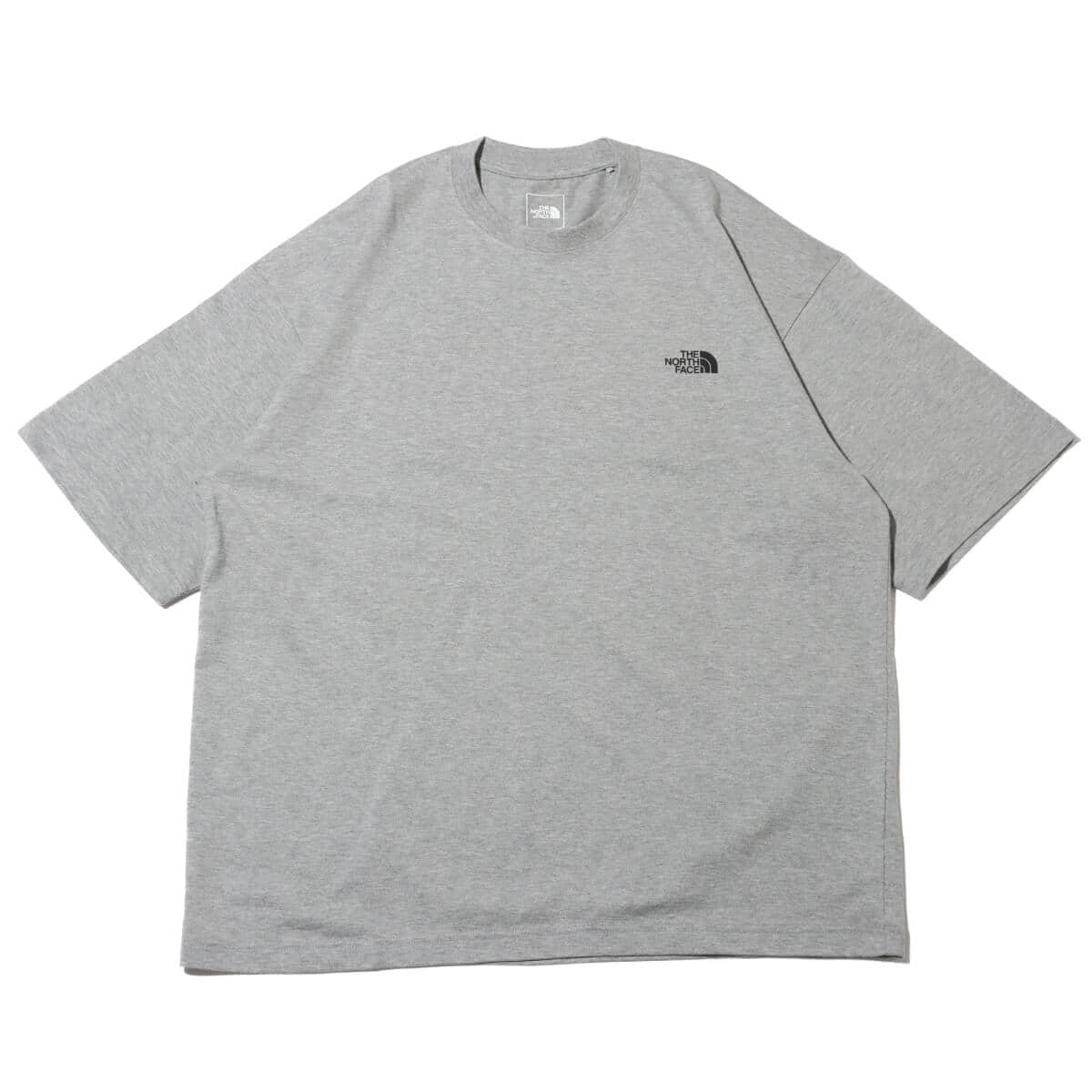 THE NORTH FACE S/S Simple Color Scheme Tee ミックスグレー