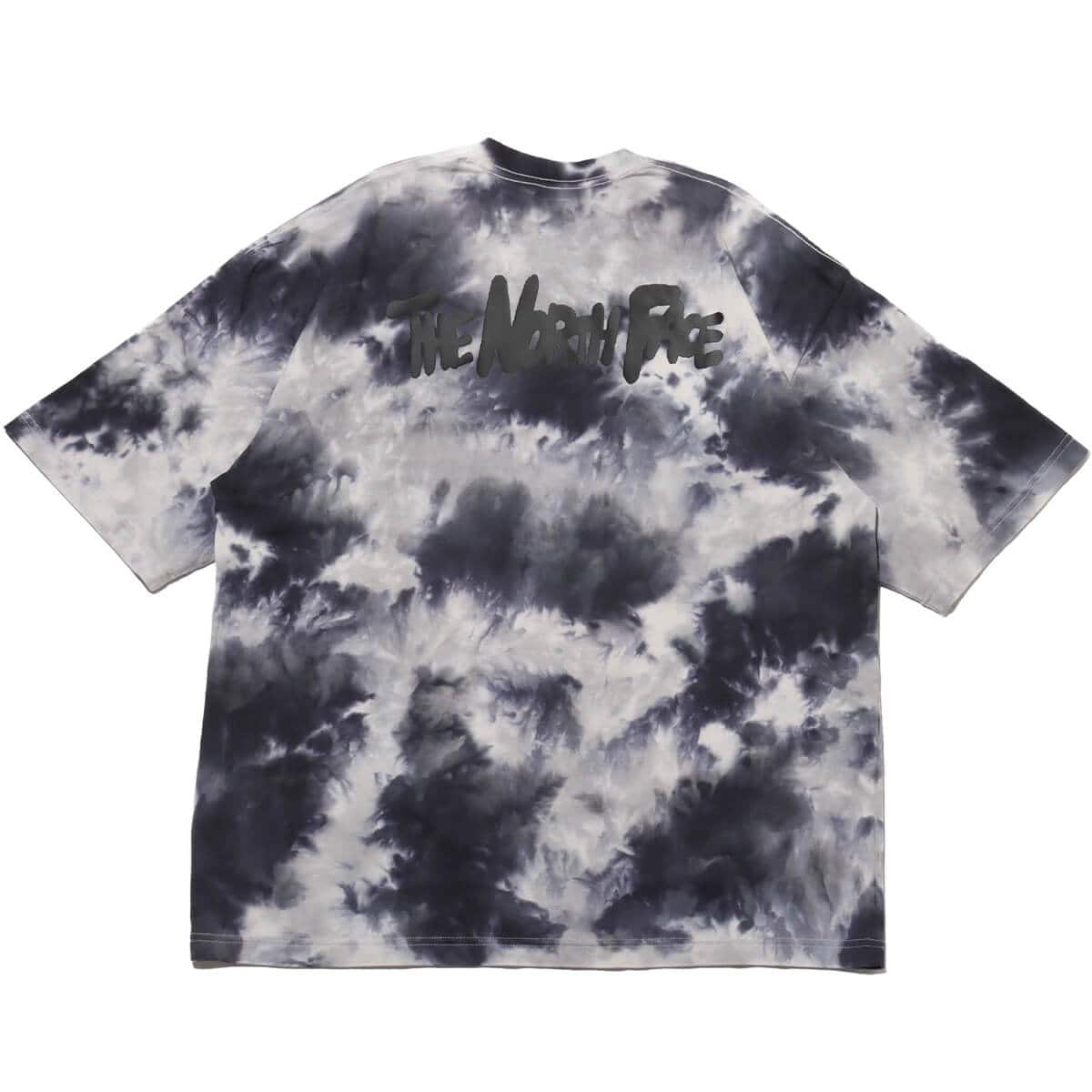 THE NORTH FACE S/S Tie Dye Handwriting Tee スモークドパールの画像