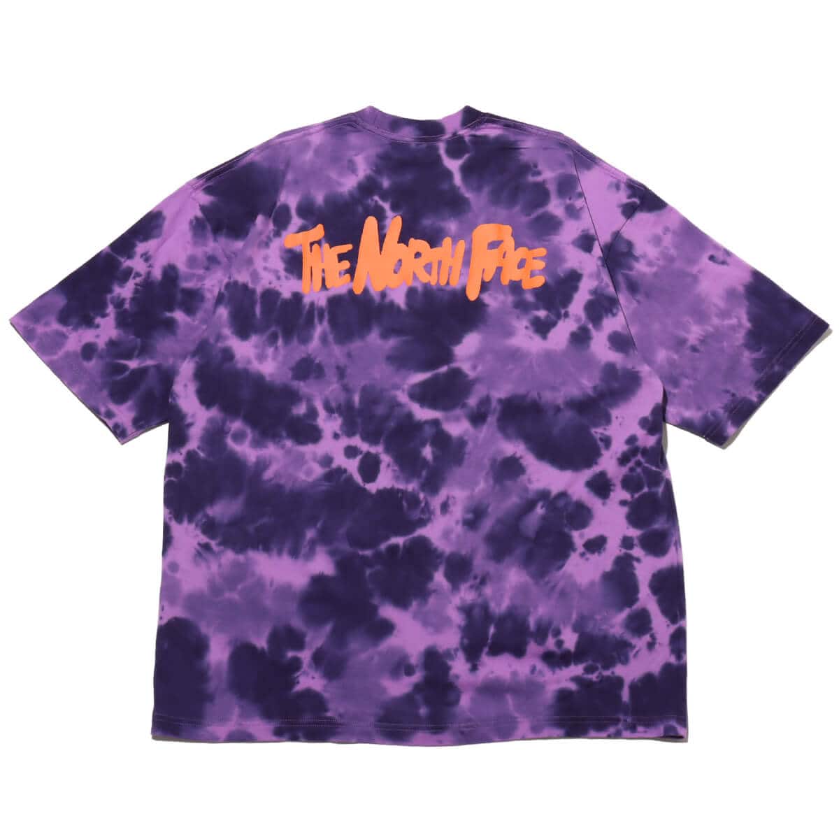 THE NORTH FACE S/S Tie Dye Handwriting Tee TNFパープルの画像