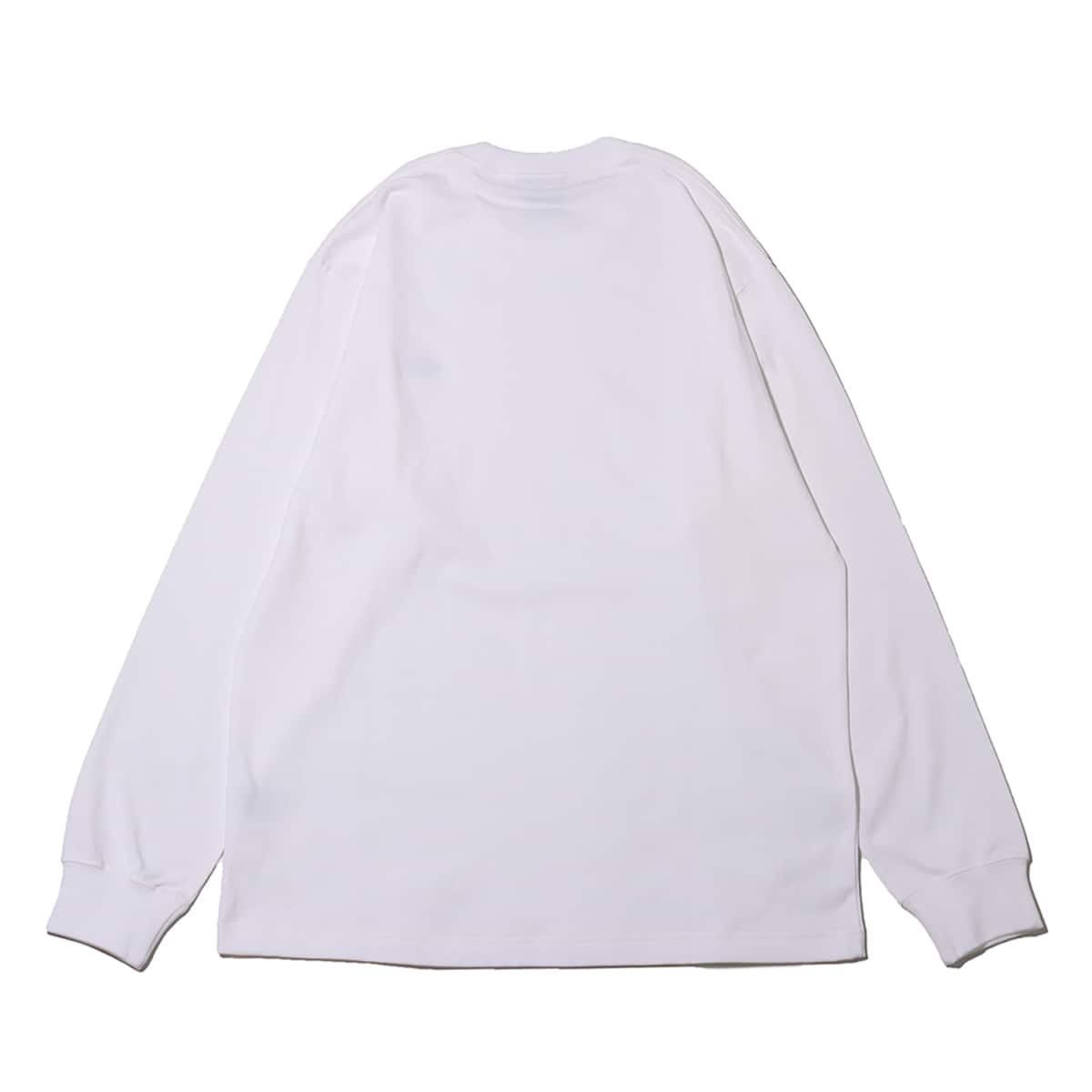 THE NORTH FACE L/S Nuptse Cotton Tee ホワイト （ザ・ノース