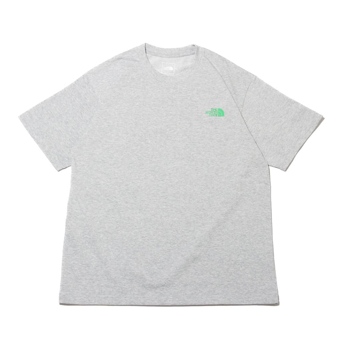 THE NORTH FACE S/S Bandana Square Logo Tee ミックスグレー 24SS-Iの画像