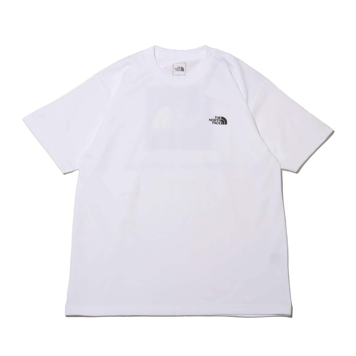 THE NORTH FACE S/S Back Square Logo Tee ホワイトの画像