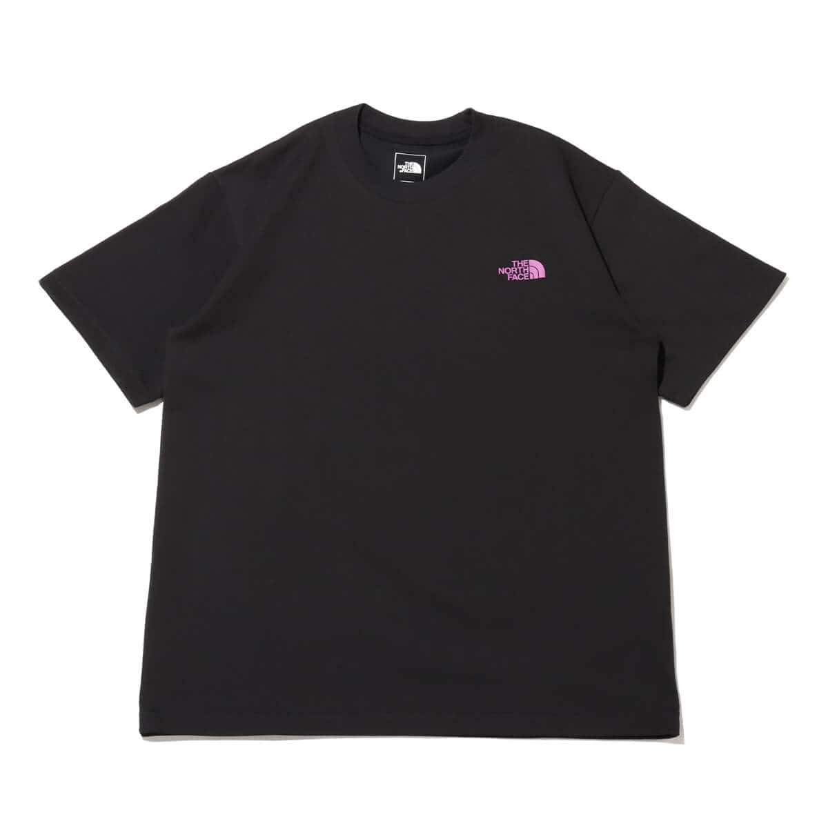 THE NORTH FACE S/S Half Switching Logo Tee ブラックの画像