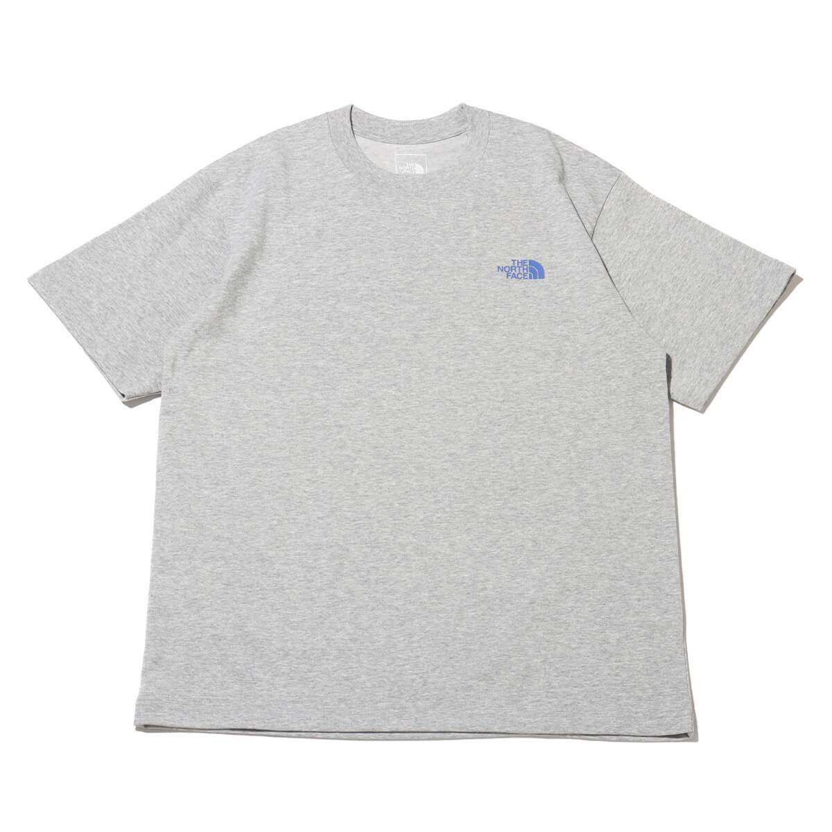 THE NORTH FACE S/S Half Switching Logo Tee ミックスグレー