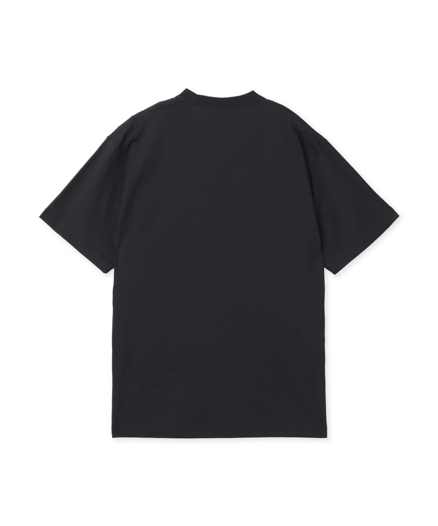 THE NORTH FACE S/S FD Flower Logo Tee ブラックの画像
