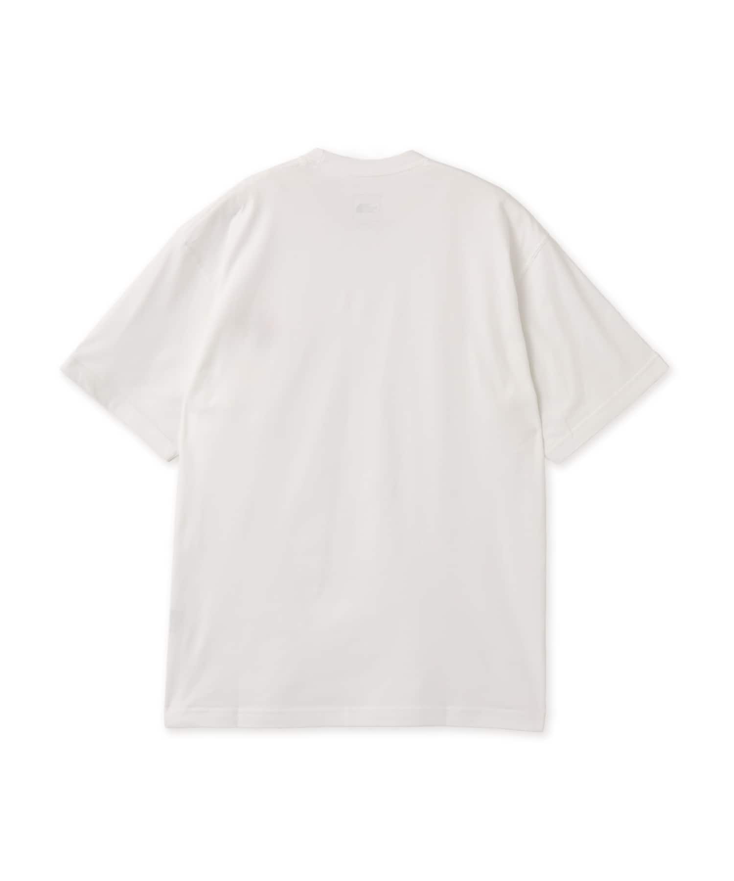 THE NORTH FACE S/S FD Flower Logo Tee ホワイトの画像