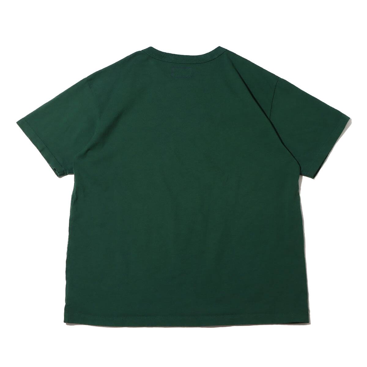 THE NORTH FACE PURPLE LABEL 7oz H/S Pocket Tee Green X 