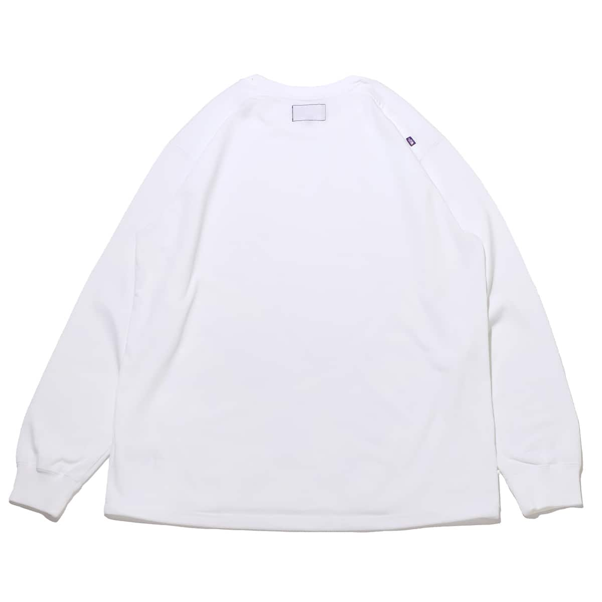 THE NORTH FACE PURPLE LABEL Field Long Sleeve Tee White 23FW-I