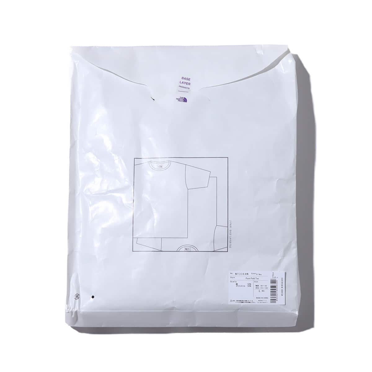 THE NORTH FACE PURPLE LABEL Pack Field Tee Navyの画像