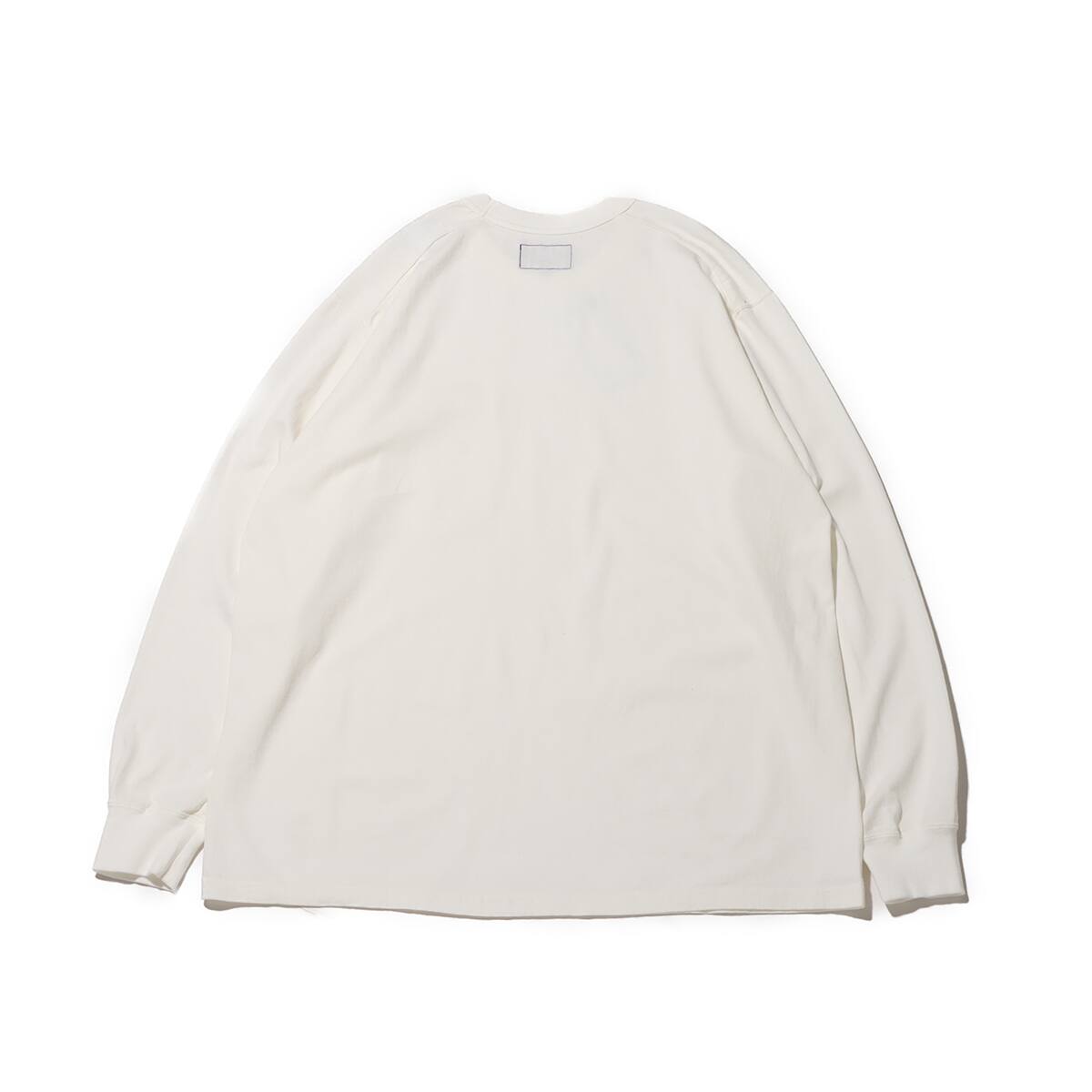 THE NORTH FACE PURPLE LABEL 7oz Long Sleeve Pocket Tee Off White