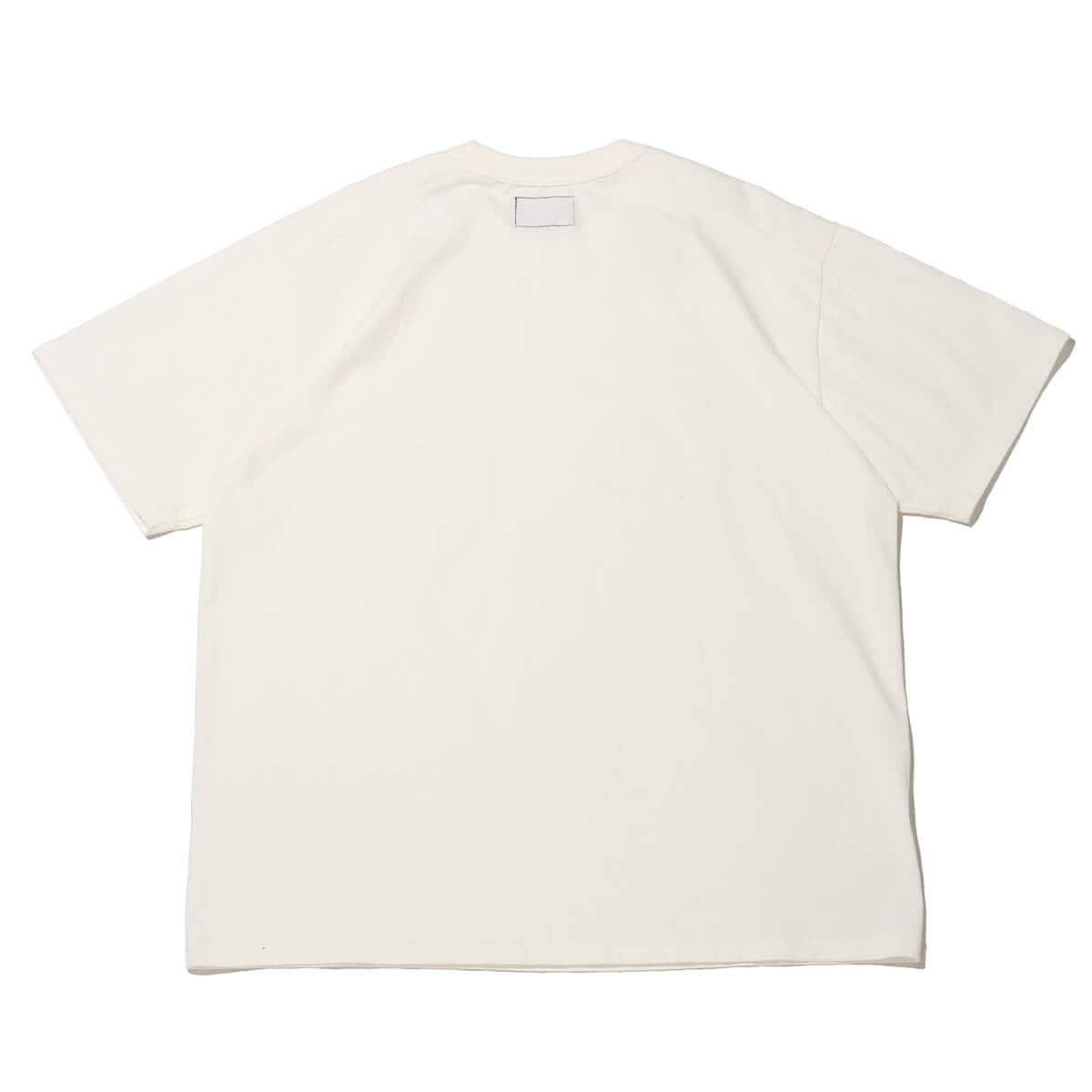 THE NORTH FACE PURPLE LABEL 7oz Pocket Tee Off White X Purple の画像