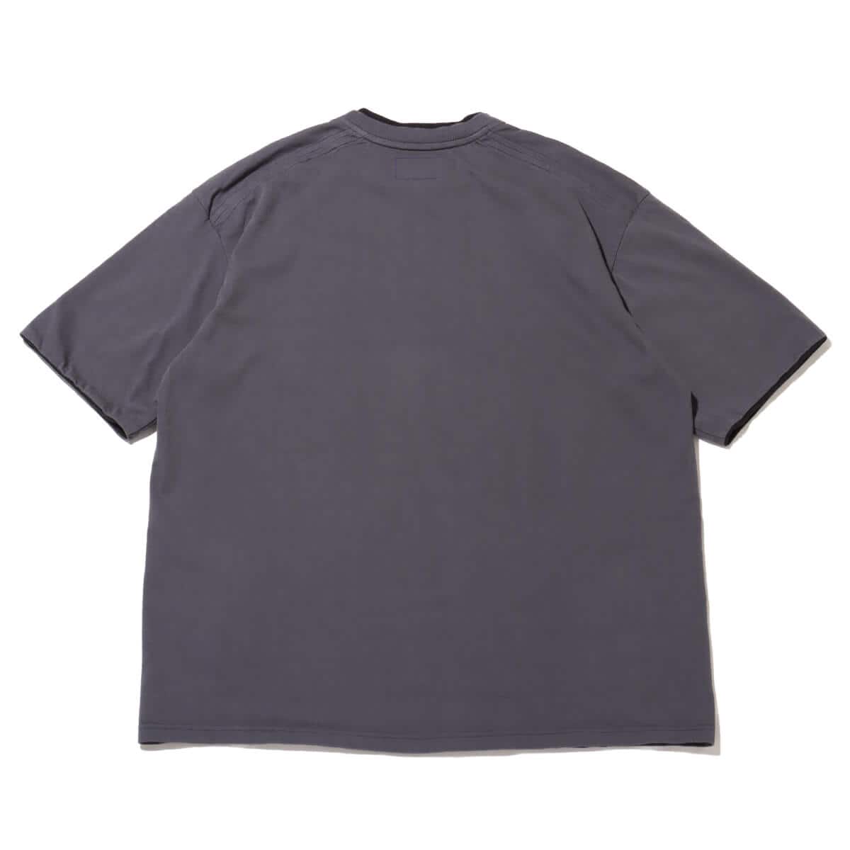 THE NORTH FACE PURPLE LABEL 7oz Field Graphic Tee Asphalt Grayの画像