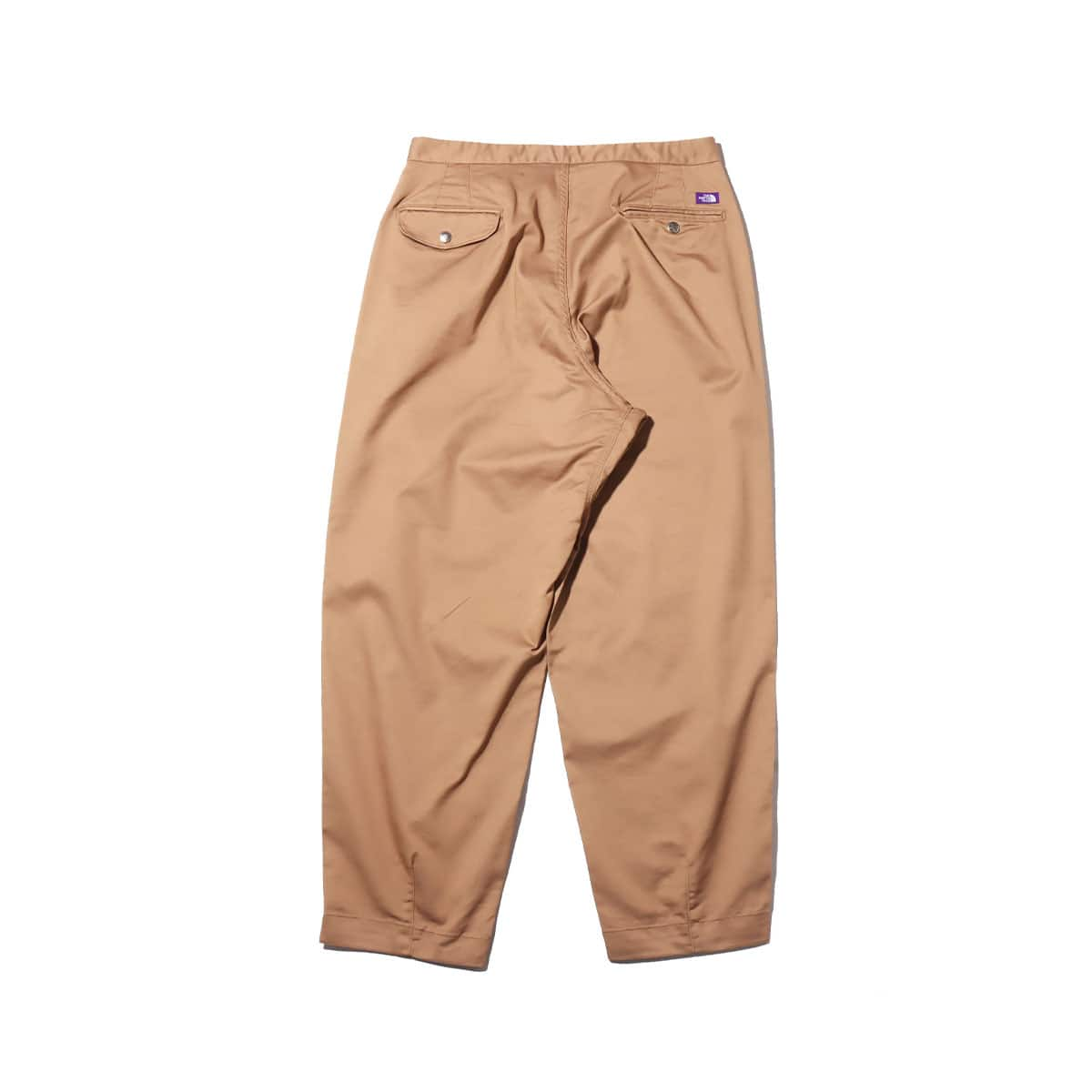 THE NORTH FACE PURPLE LABEL STRETCH TWILL WIDE TAPERED PANTS TAN 