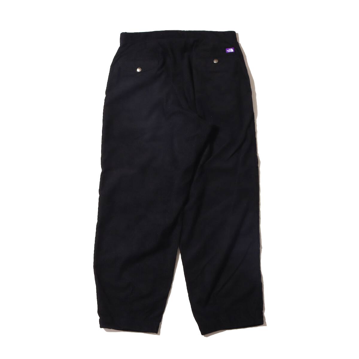 THE NORTH FACE PURPLE LABEL Corduroy Wide Tapered Pants Black 22FW-I