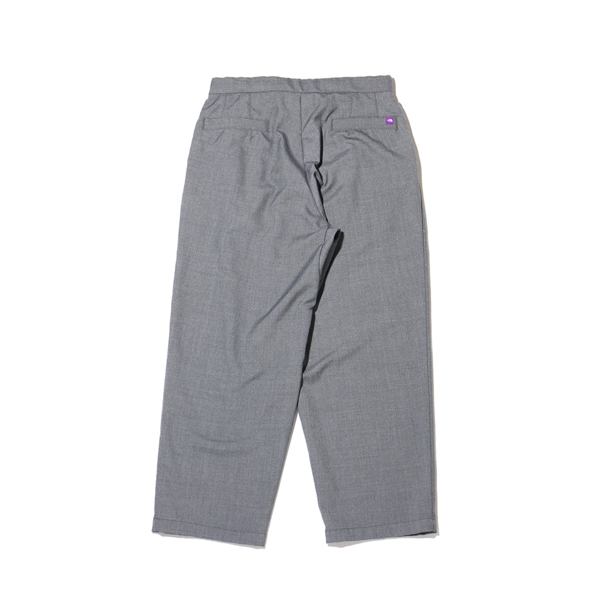 THE NORTH FACE PURPLE LABEL Polyester Wool Oxford Wide Tapered Field Pants  Mix Gray 24SS-I
