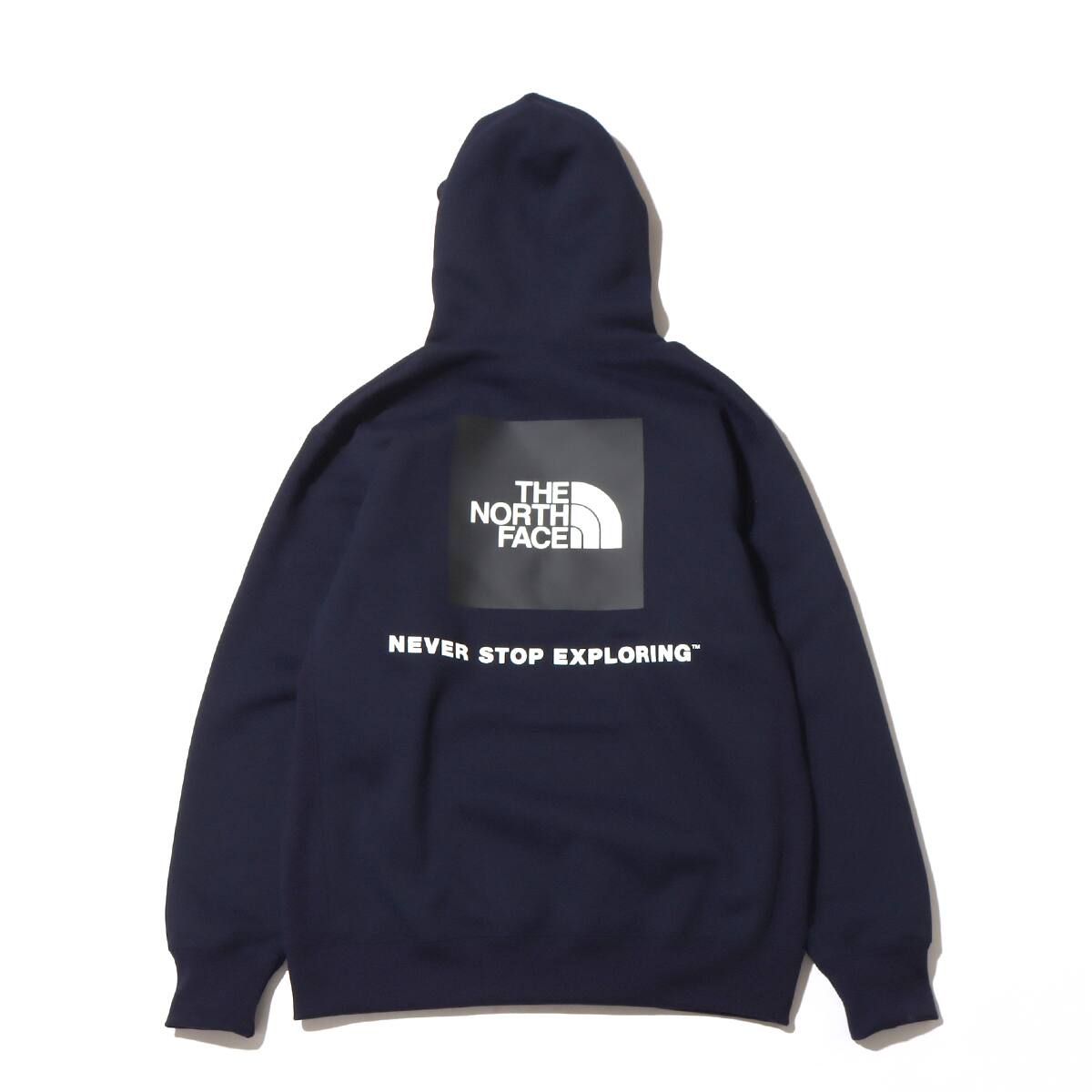 THE NORTH FACE BACK SPUARE LOGO HOODIE アビエイターネイビー 22FW-I