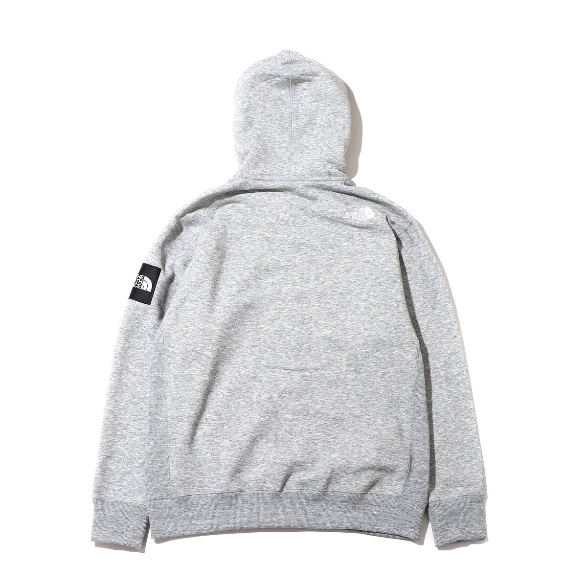 THE NORTH FACE SQUARE LOGO FULL ZIP ミックスグレー 22FW-I