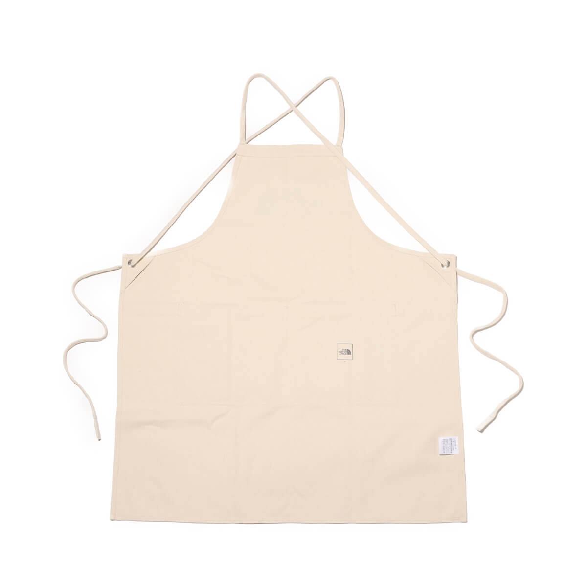 THE NORTH FACE TNF Logo Apron ナチュラルxTNFパープル 24SS-I