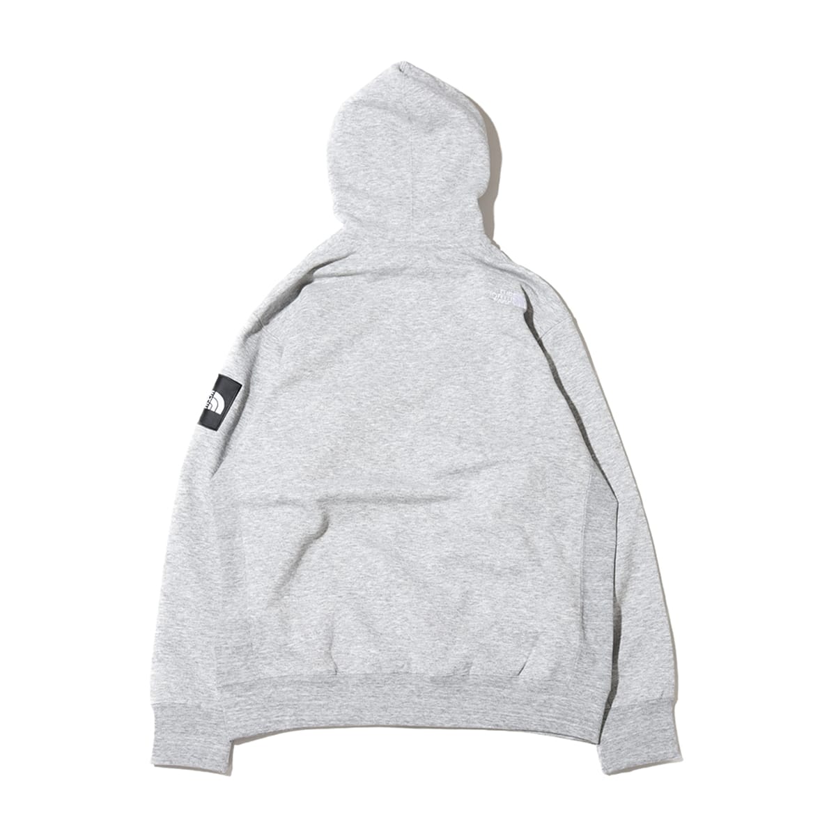 THE NORTH FACE SQUARE LOGO FULL ZIP MIXグレー 23FW-I