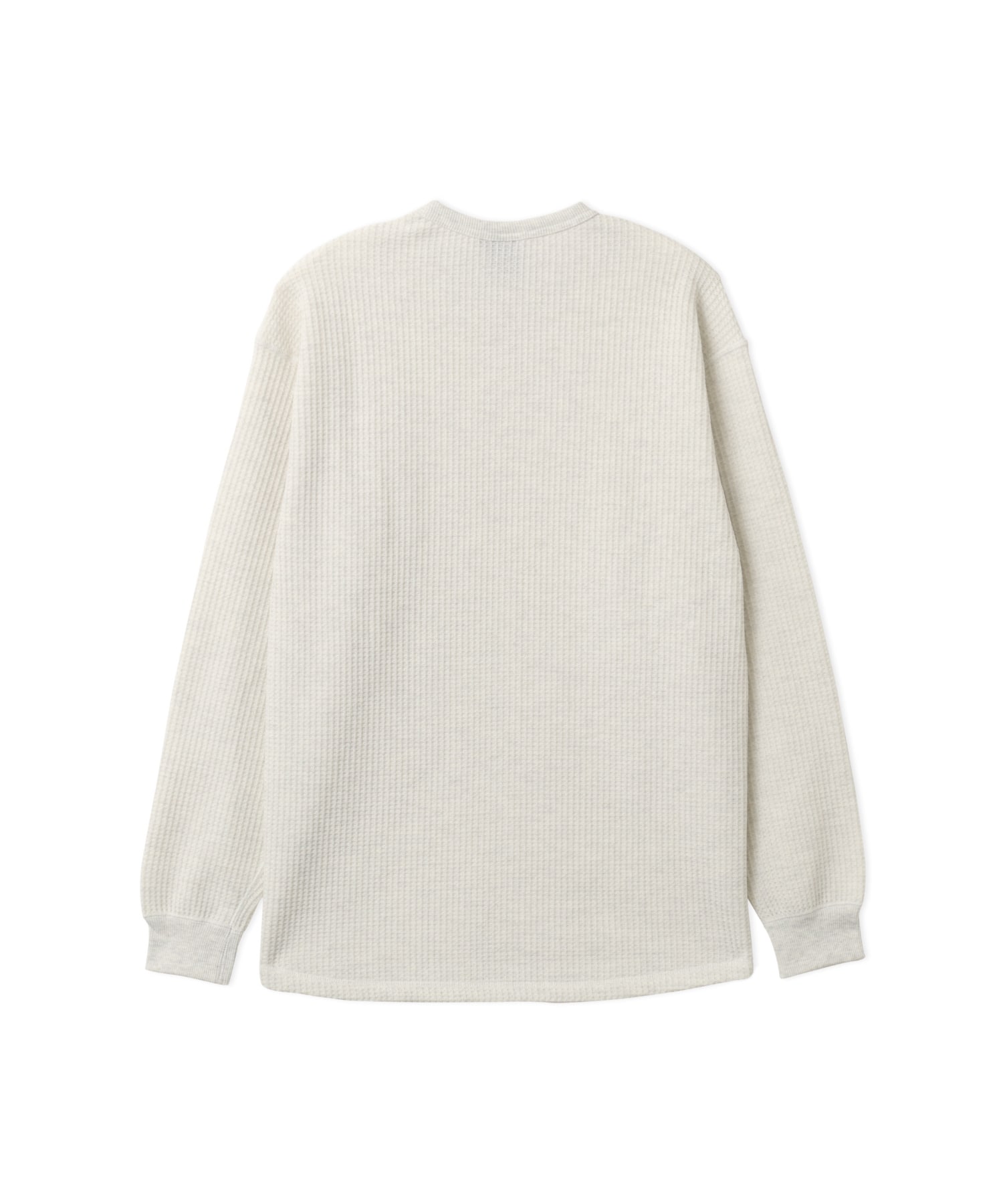 THE NORTH FACE L/S WARM WAFFLE CREW オフホワイトの画像