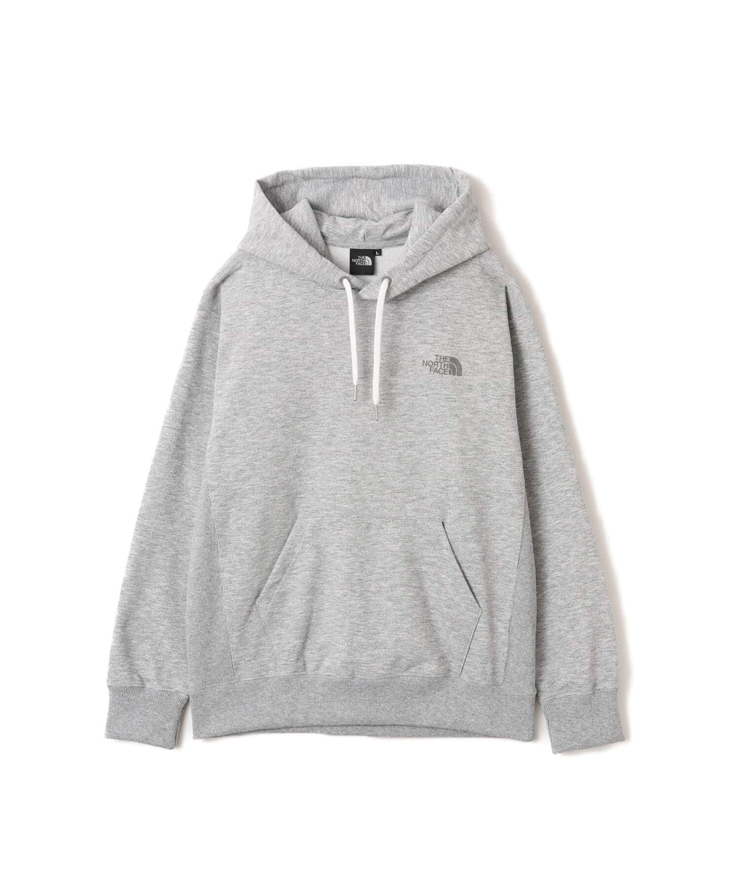 THE NORTH FACE Back Square Logo Hoodie ミックスグレーの画像