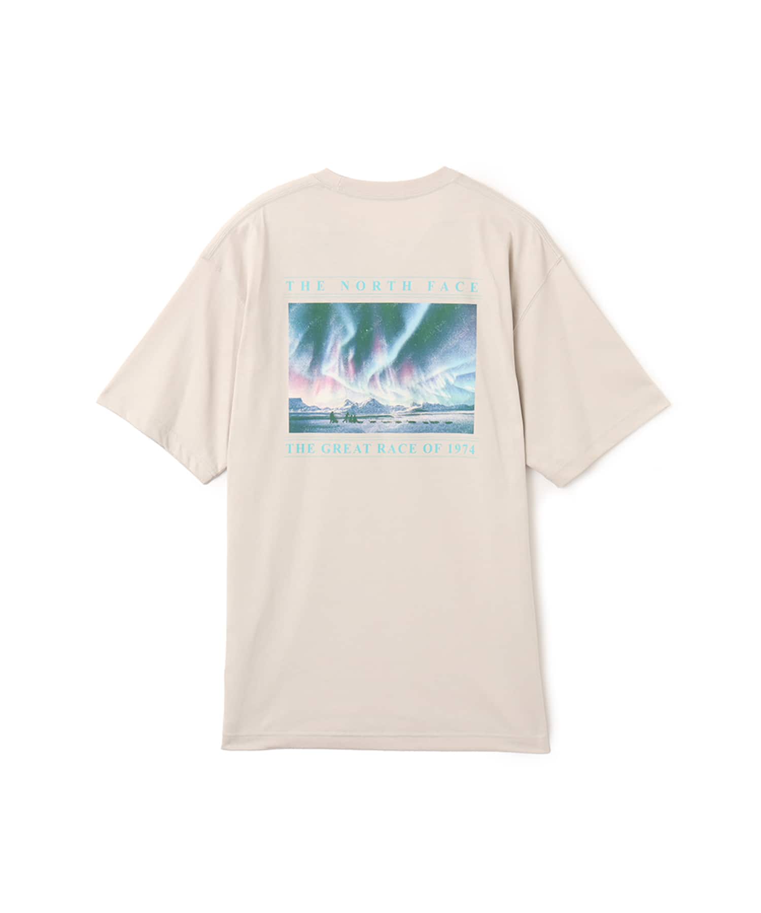 THE NORTH FACE S/S GREAT RACE Tee フォッシルアイボリーの画像