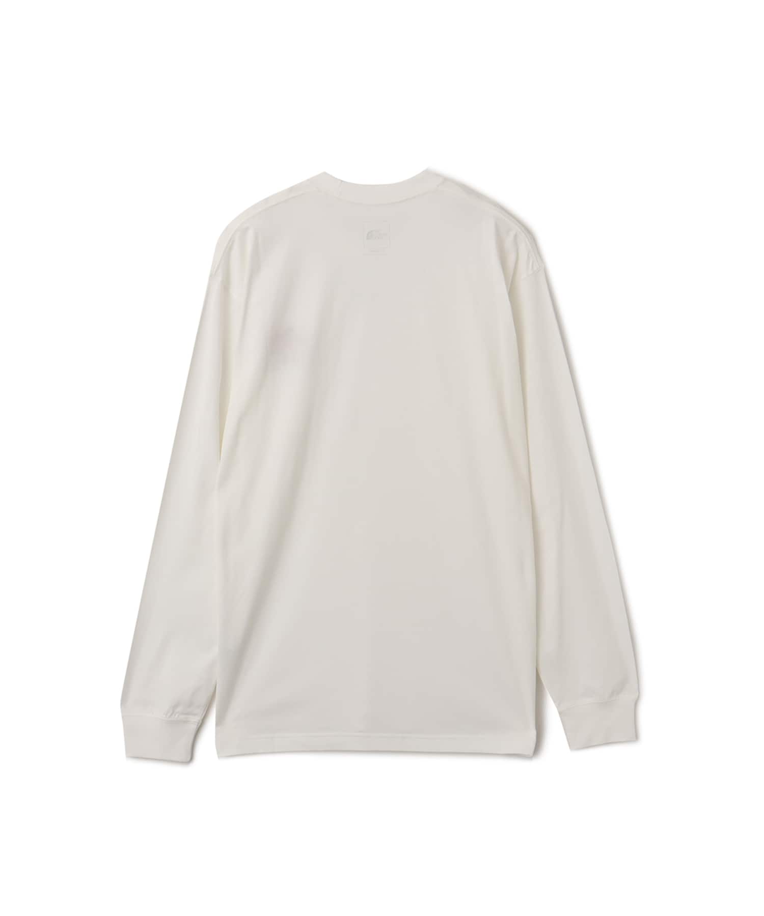 THE NORTH FACE L/S FD Flower Logo Tee オフホワイトの画像