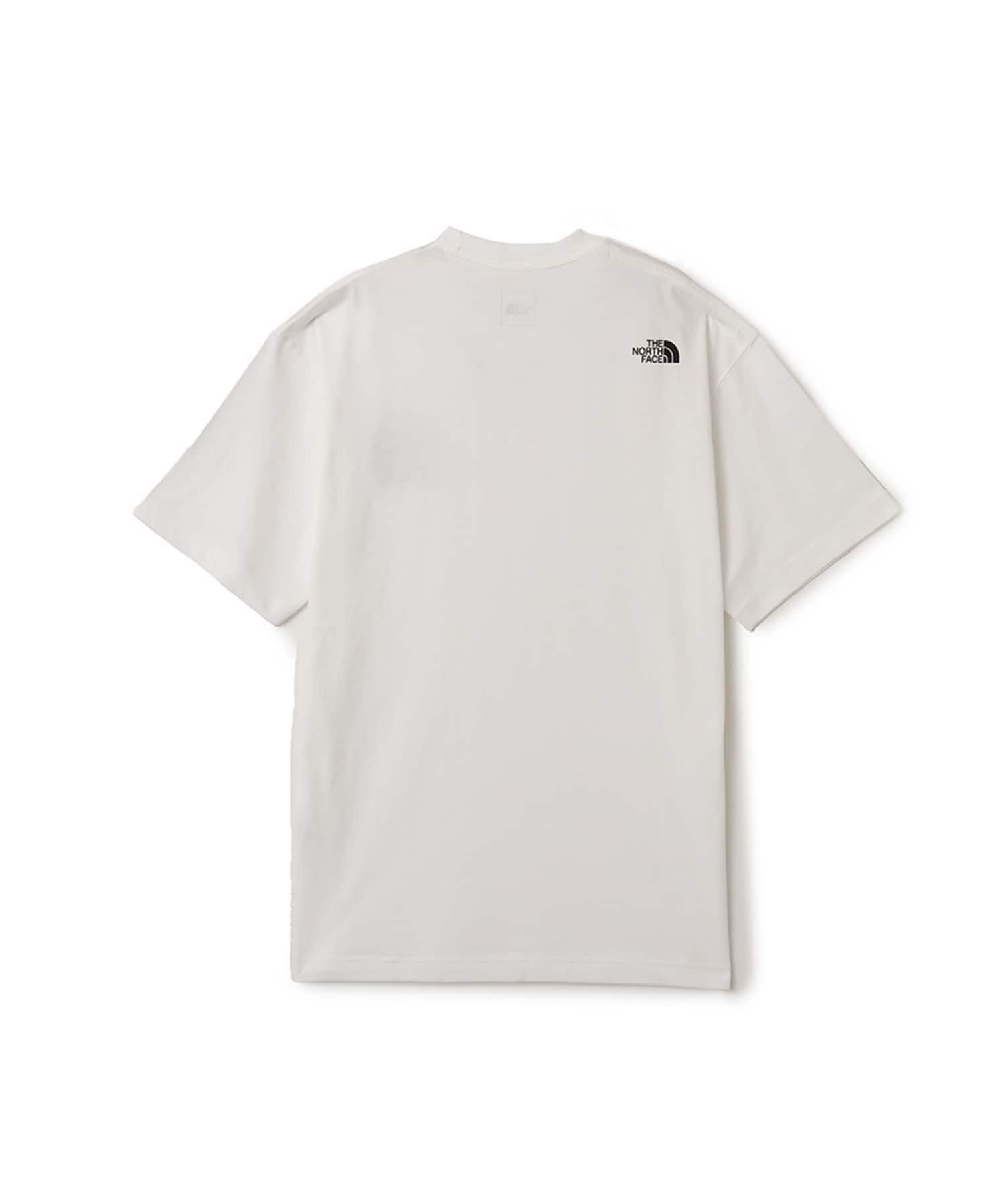 THE NORTH FACE S/S FINE ALPINE Mountain Tee WHITEの画像