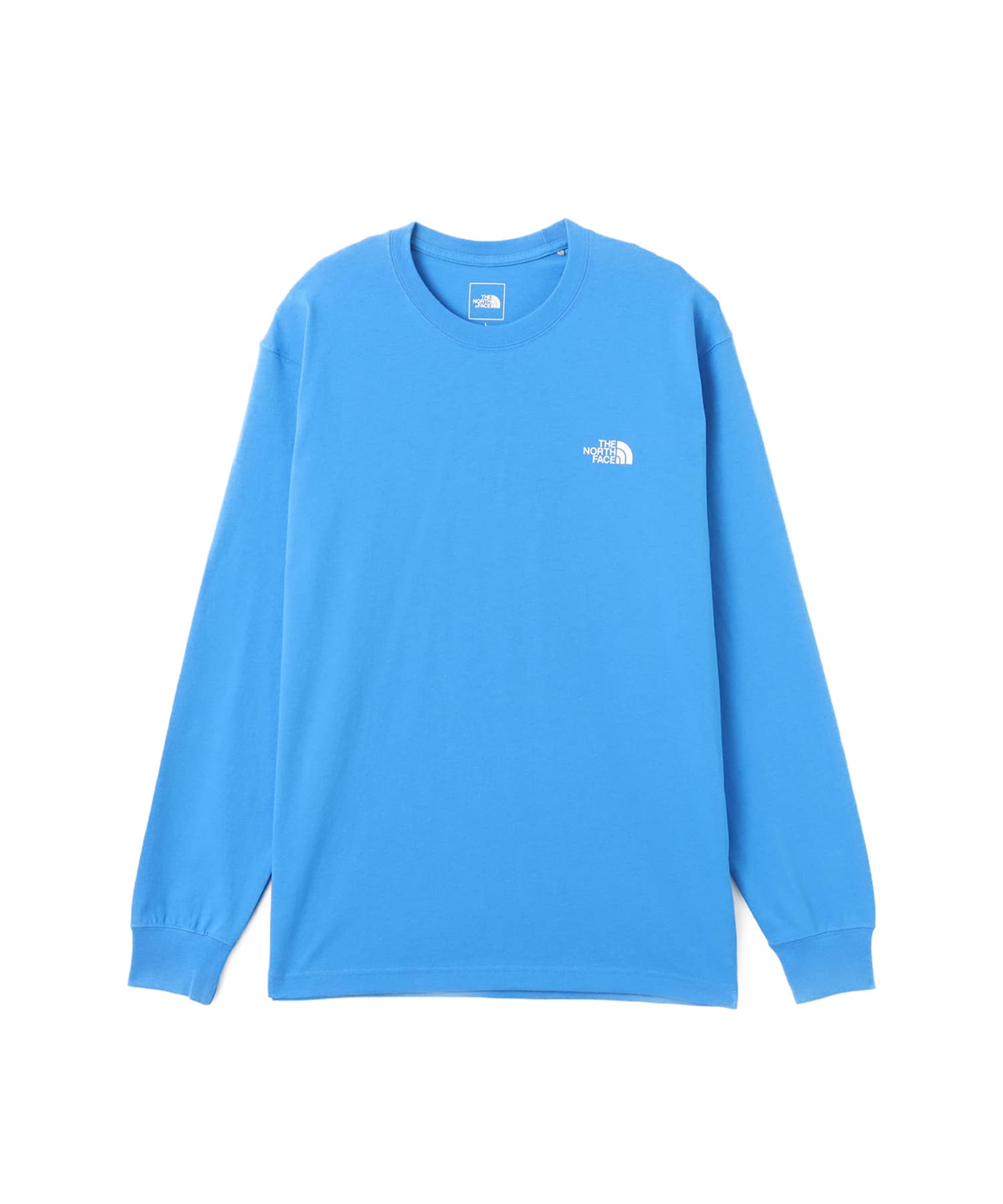 THE NORTH FACE L/S SQUARE Digital Graphic Tee CLEAR LAKE BLUEの画像