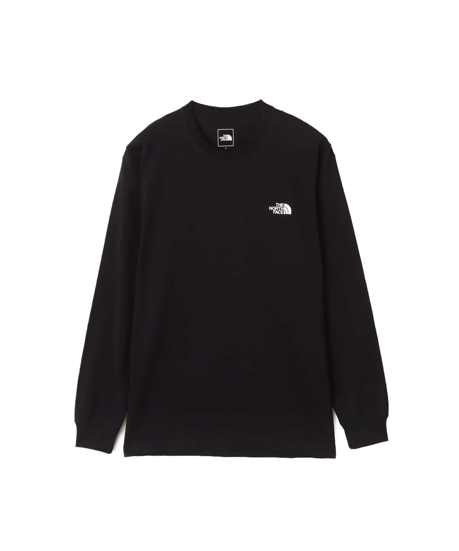 THE NORTH FACE L/S SQUARE Digital Graphic Tee BLACKの画像