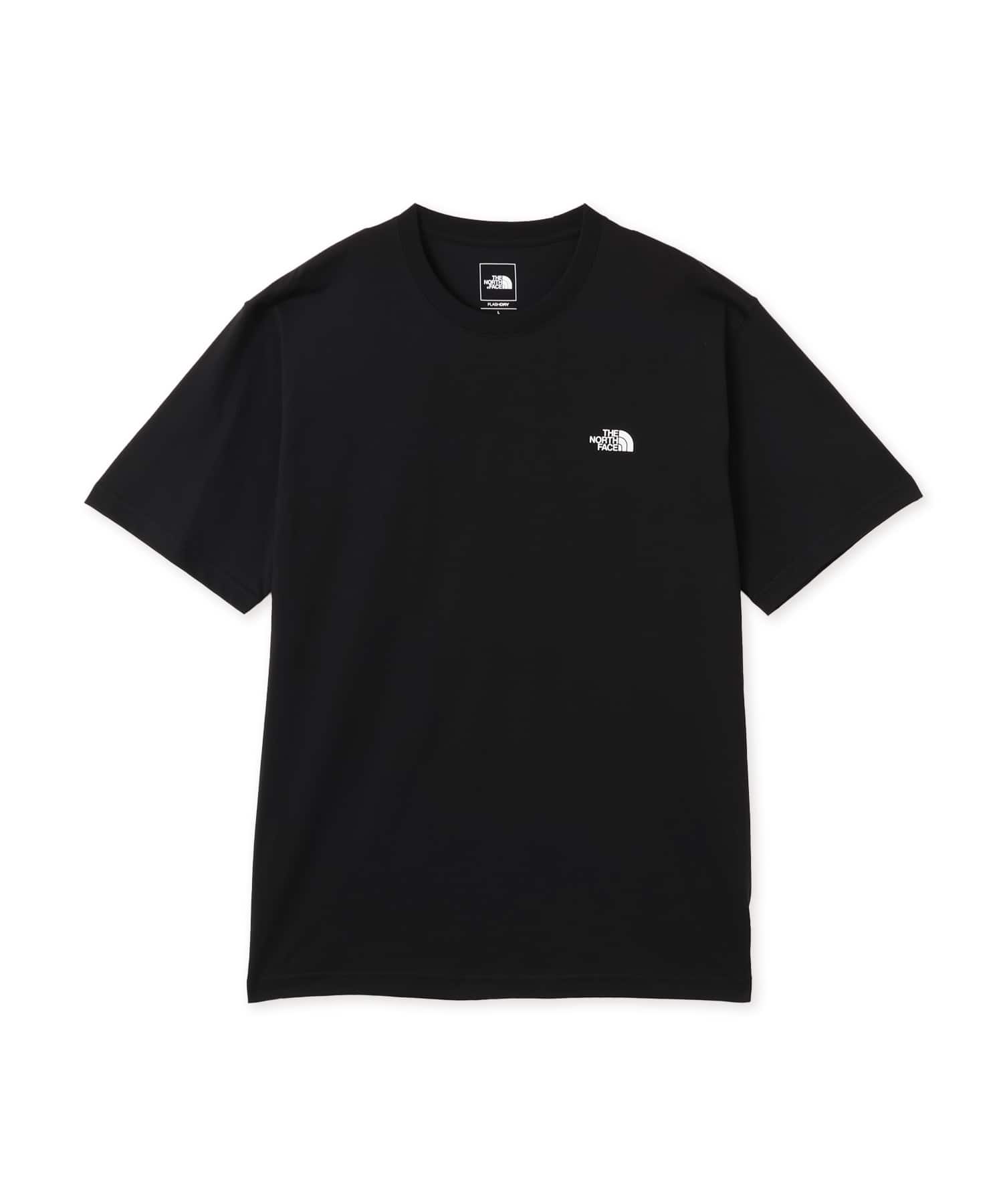 THE NORTH FACE S/S HALF DOME SQUARE LOGO TEE ブラックの画像
