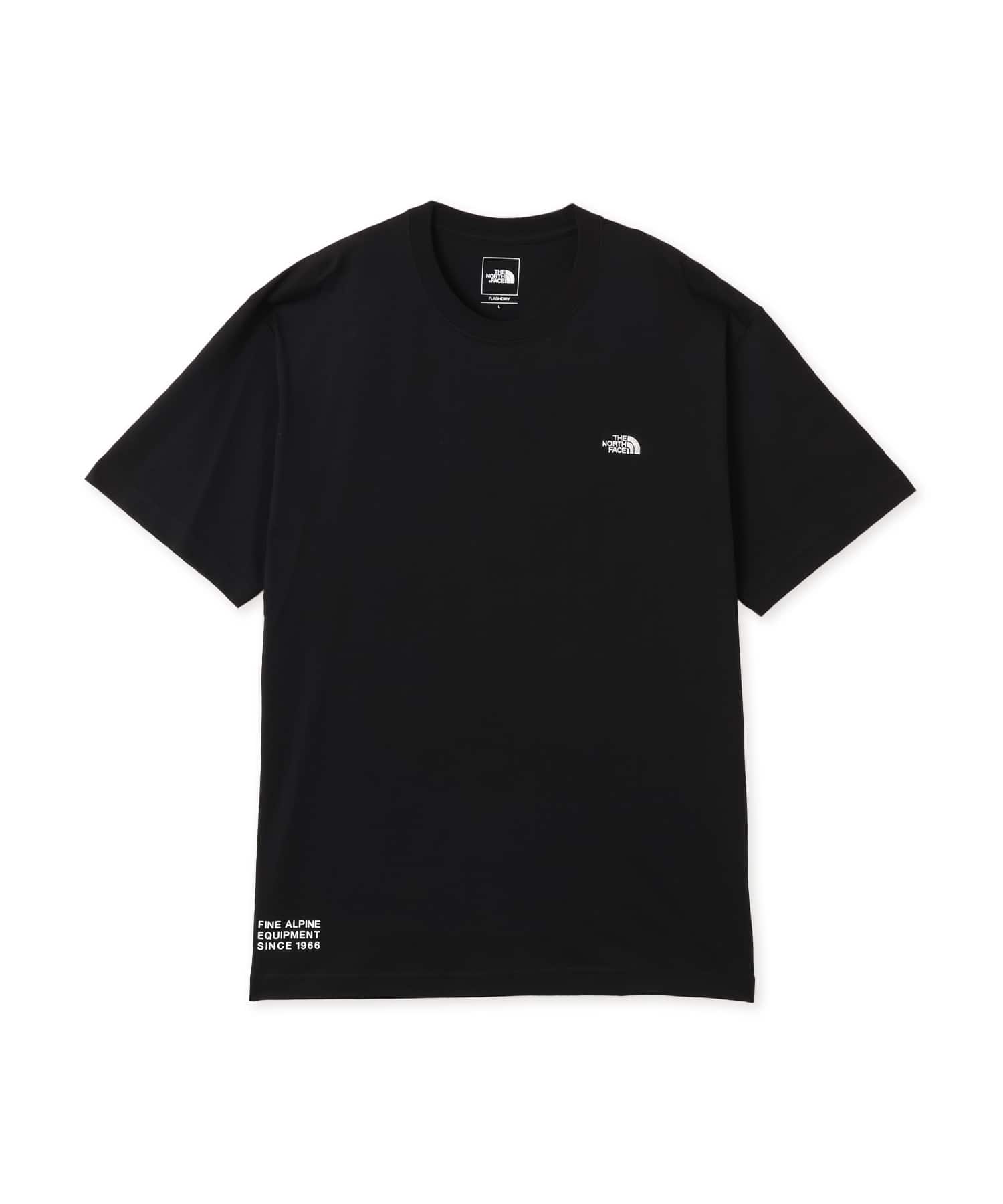 THE NORTH FACE S/S ROCK CLIMBING GRAPHIC TEE ブラックの画像