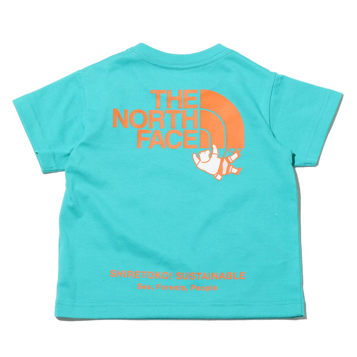 THE NORTH FACE Baby S/S Shiretoko Toko Tee ガイザーアクア 24SS-Iの画像