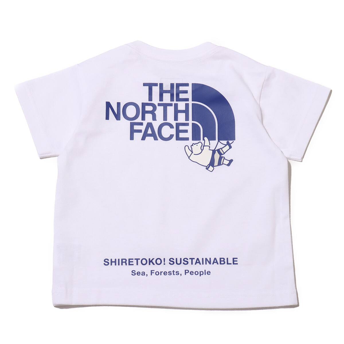 THE NORTH FACE Baby S/S Shiretoko Toko Tee ホワイト 24SS-Iの画像