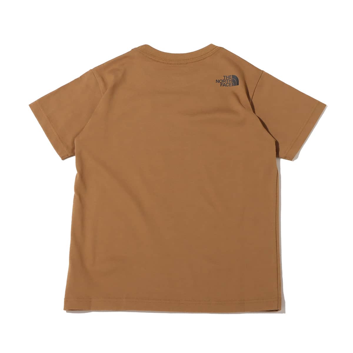 THE NORTH FACE S/S SMALL SQUARE LOGO TEE Uブラウン 23FW-Iの画像